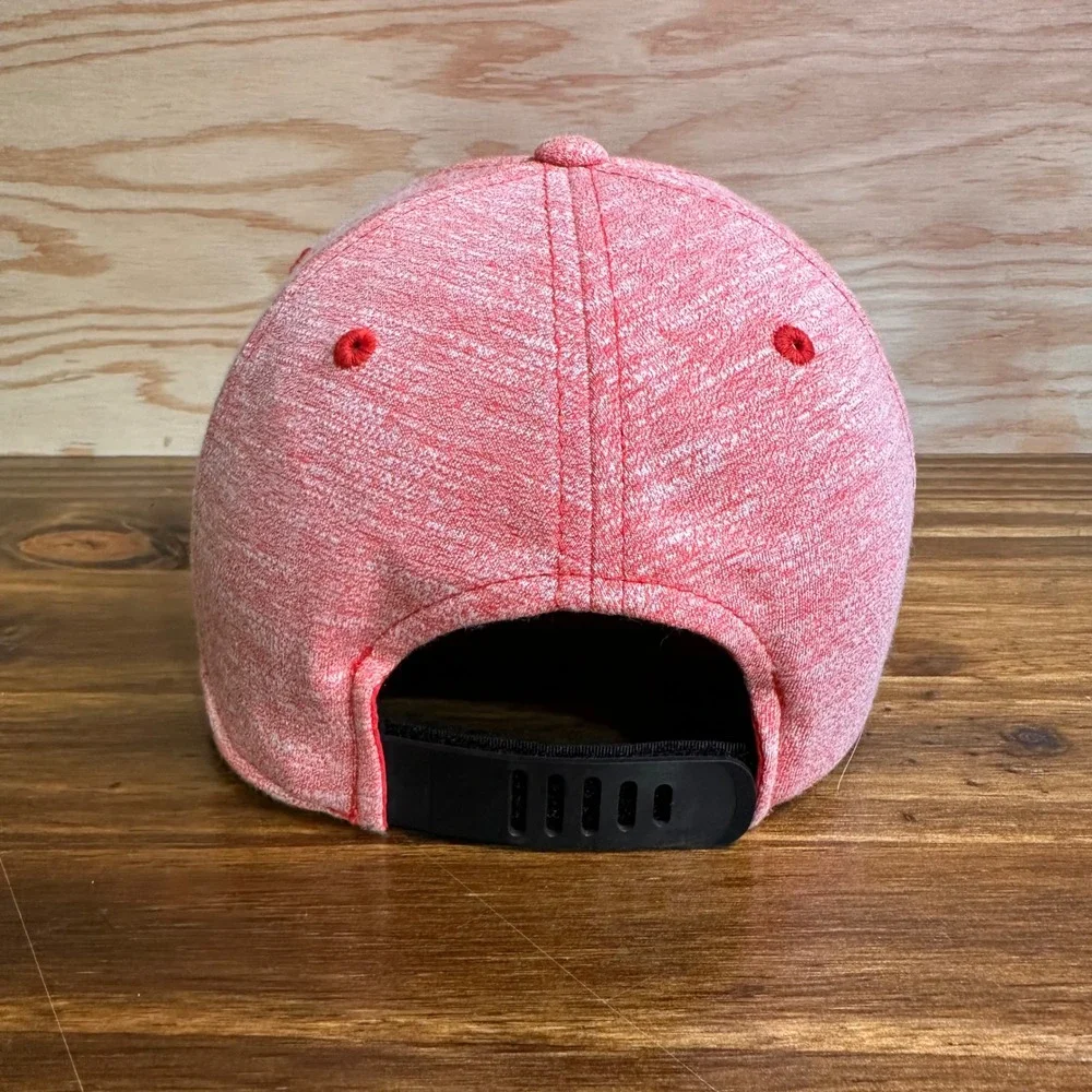 St Andrews Links The Old Course Golf Hat Red Heather Adjustable Strap Cap